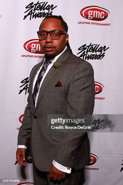 Deon Kipping attends the 28th Annual Stellar Awards at Grand Ole Opry House on January 19, 2013 in Nashville, Tennessee.