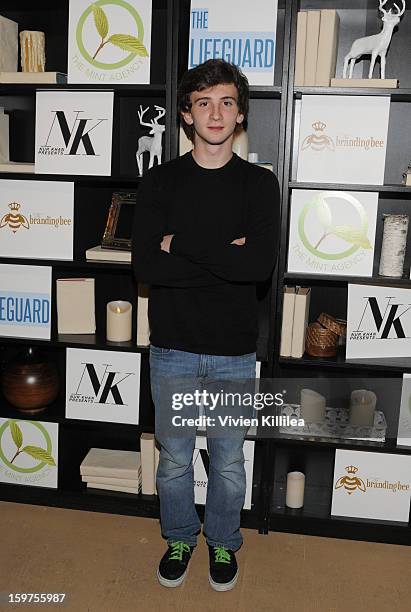 Alex Shaffer attends "The Lifeguard" Premiere after party on January 19, 2013 in Park City, Utah.