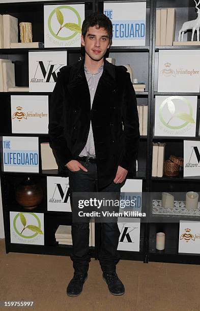 David Lambert attends "The Lifeguard" Premiere after party on January 19, 2013 in Park City, Utah.