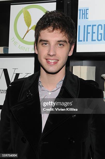 David Lambert attends "The Lifeguard" Premiere after party on January 19, 2013 in Park City, Utah.