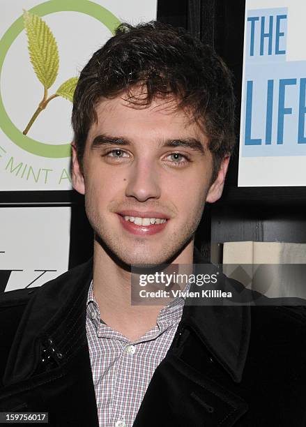 David Lambert attends "The Lifeguard" Premiere after party on January 19, 2013 in Park City, Utah.