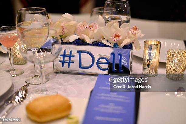 General view of the atmosphere at Drink and Dine with Dell and #Inspire 100 Honorees at Sundance Film Festival on January 19, 2013 in Park City, Utah.