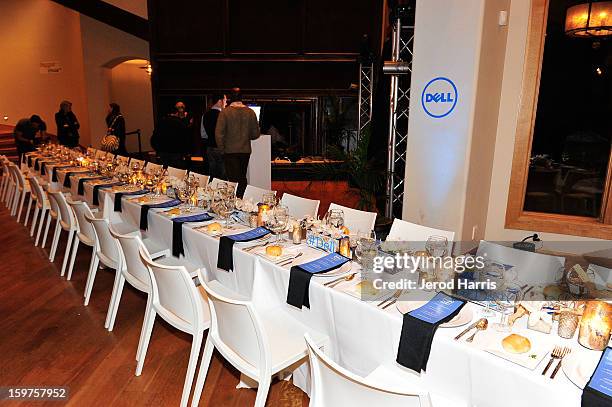 General view of the atmosphere at Drink and Dine with Dell and #Inspire 100 Honorees at Sundance Film Festival on January 19, 2013 in Park City, Utah.