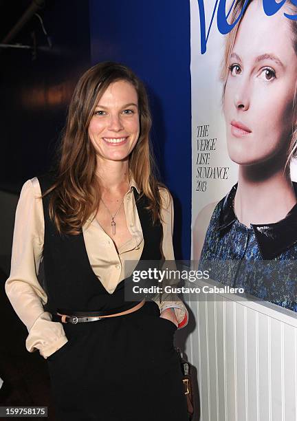 Actress Lindsay Burdge attends The Verge List Party at the Samsung Gallery Launch Party To Celebrate The Verge List - 2013 on January 19, 2013 in...