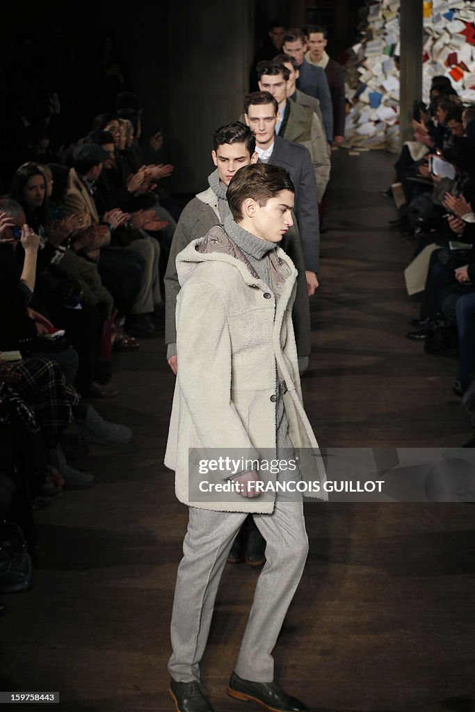 FASHION-FRANCE-MEN-GLOSS