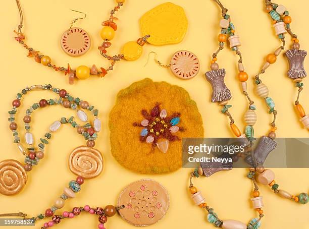 women accessories - felt brooch stock pictures, royalty-free photos & images