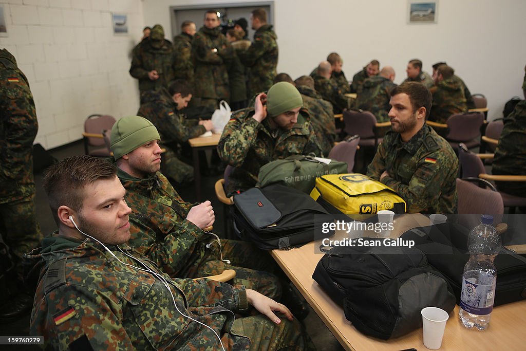 Bundeswehr Soldiers Depart For Turkey