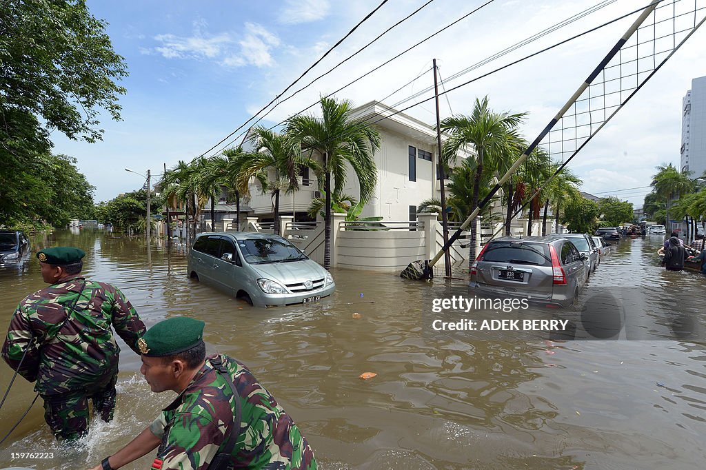 INDONESIA-WEATHER-FLOOD