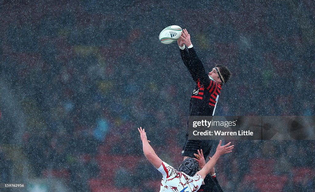 Saracens v Edinburgh Rugby - Heineken Cup