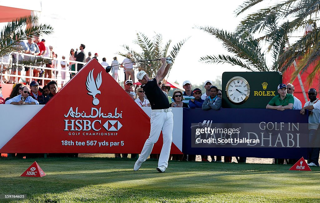 Abu Dhabi HSBC Golf Championship - Day Four