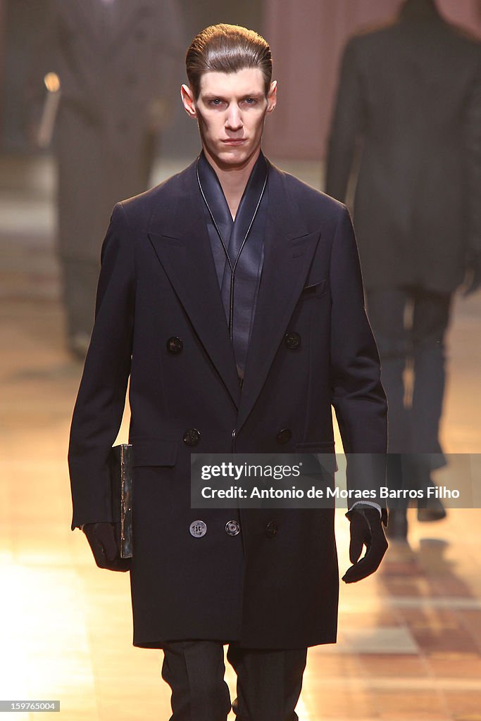 Lanvin: Runway - Paris Fashion Week Menswear Autumn/Winter 2013