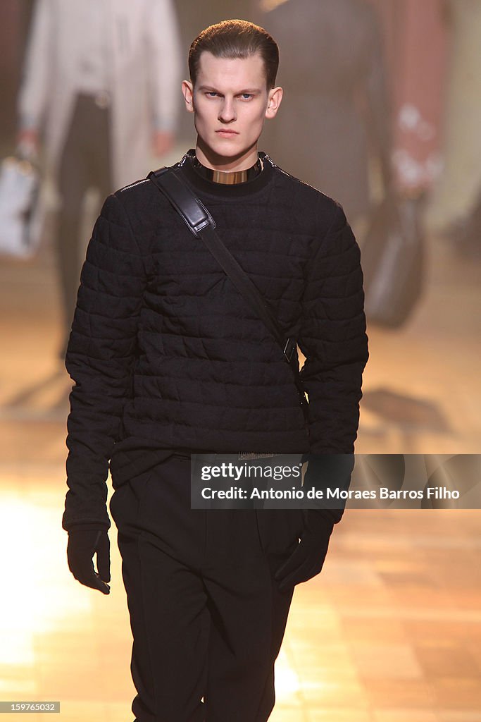 Lanvin: Runway - Paris Fashion Week Menswear Autumn/Winter 2013