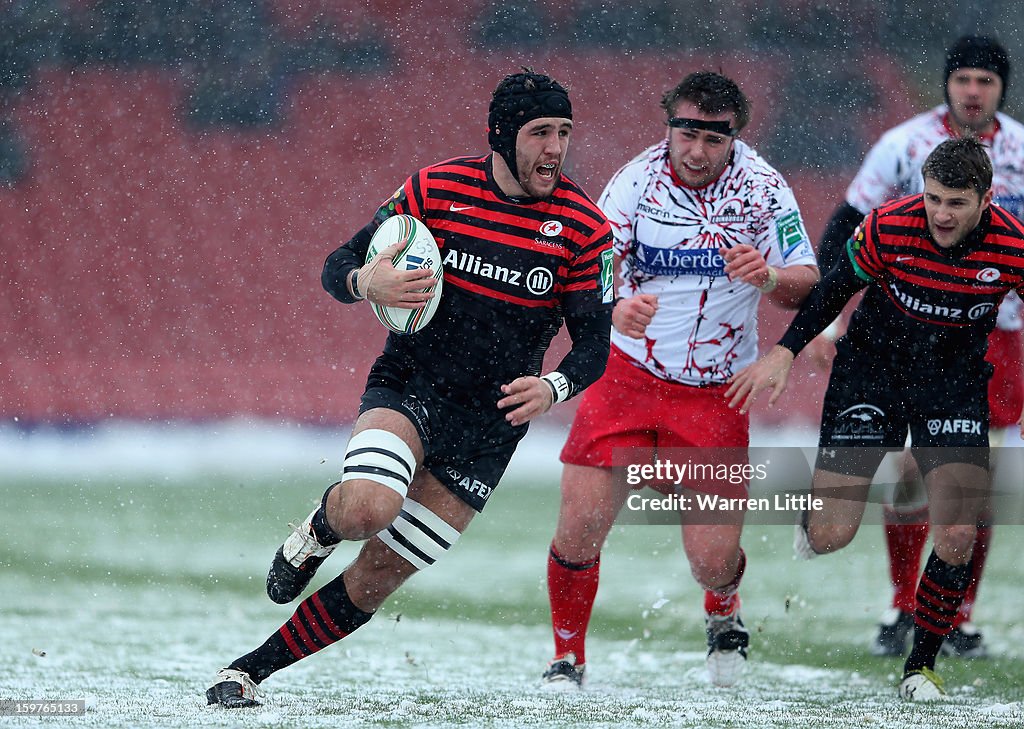 Saracens v Edinburgh Rugby - Heineken Cup