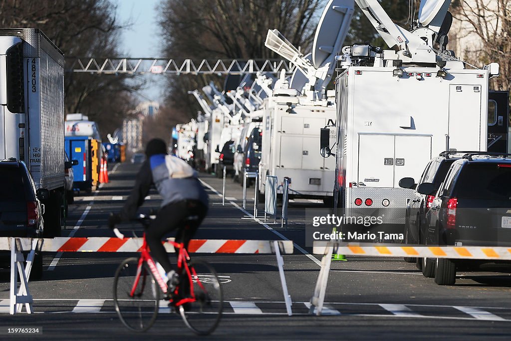 Washington DC Prepares For Presidential Inauguration