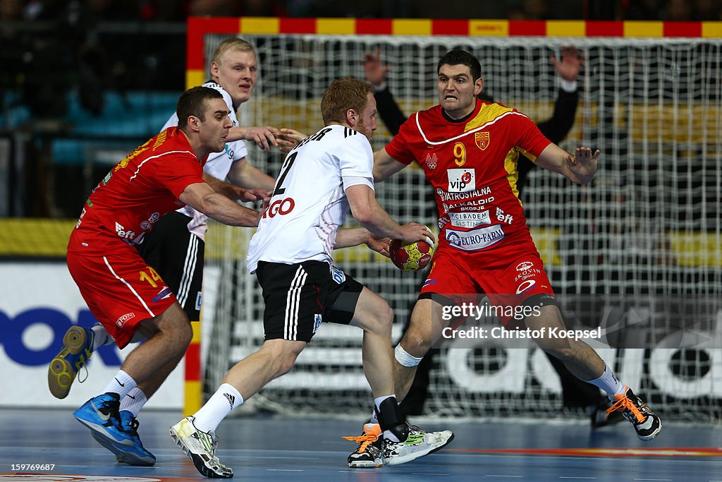 Germany v Macedonia - Round Of Sixteen - Men's Handball World Championship 2013