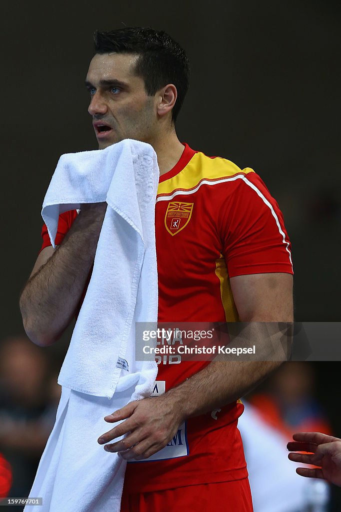 Germany v Macedonia - Round Of Sixteen - Men's Handball World Championship 2013