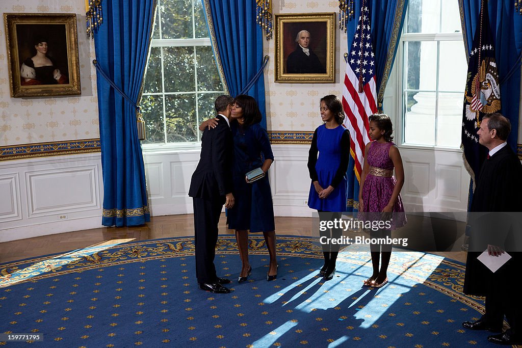 U.S. President Barack Obama Officially Sworn In For Second Term