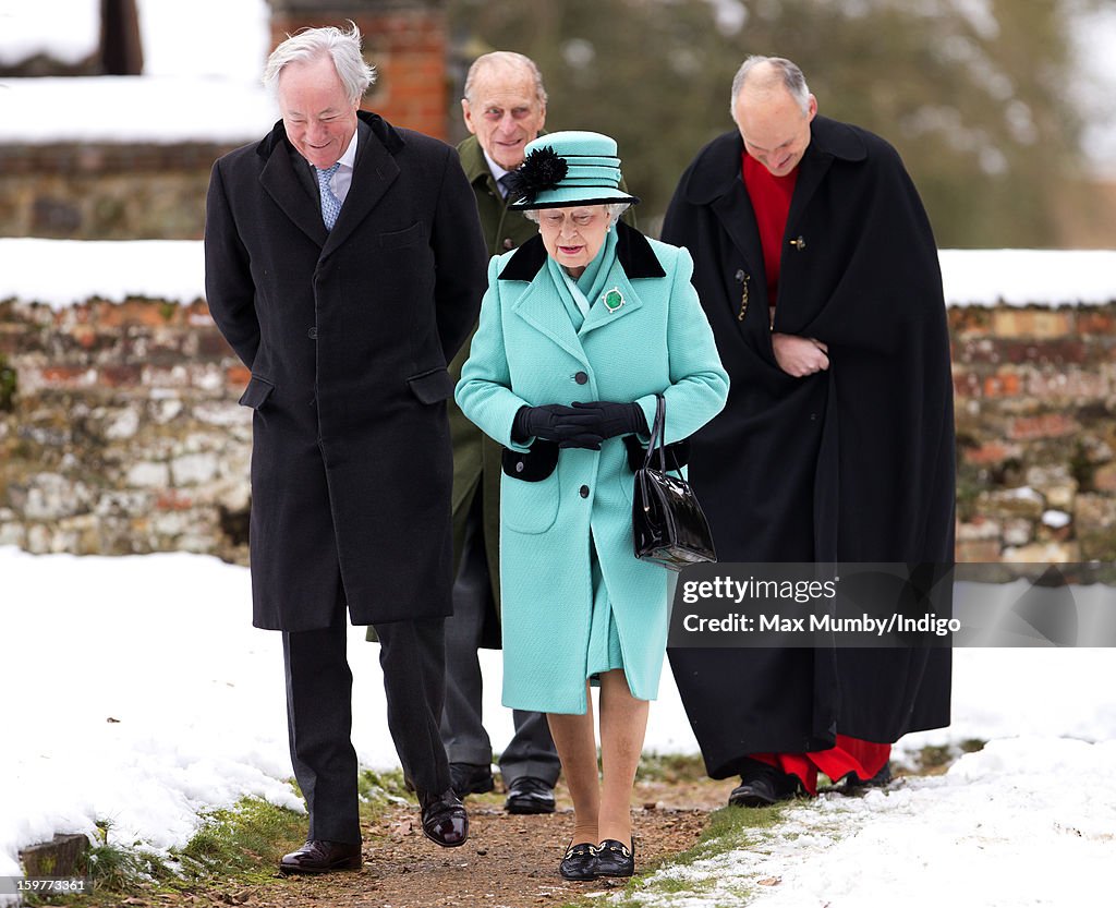 Royals Attend Church Service