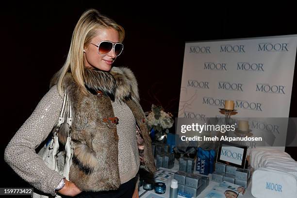 Paris Hilton attends Day 2 of Kari Feinstein Style Lounge on January 19, 2013 in Park City, Utah.