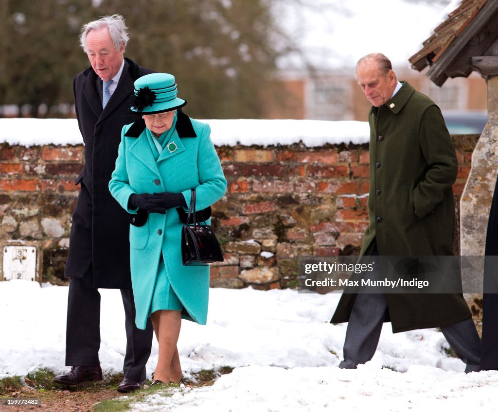 Royals Attend Church Service