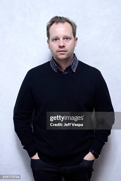 Actor Joshua Harto poses for a portrait during the 2013 Sundance Film Festival at the WireImage Portrait Studio at Village At The Lift on January 20,...