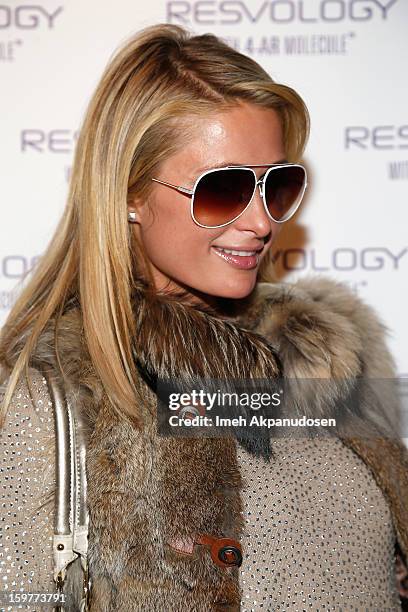 Paris Hilton attends Day 2 of Kari Feinstein Style Lounge on January 19, 2013 in Park City, Utah.