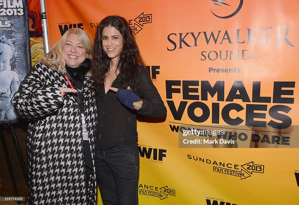 Women In Film's Sundance Filmmakers Panel Presented By Skywalker Sound - 2013 Park City