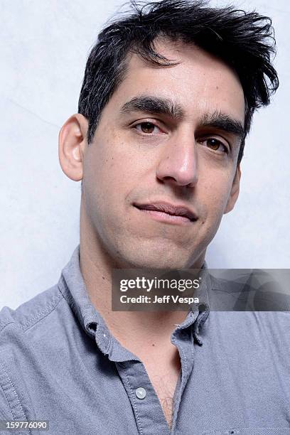 Filmmaker Zal Batmanglij poses for a portrait during the 2013 Sundance Film Festival at the WireImage Portrait Studio at Village At The Lift on...