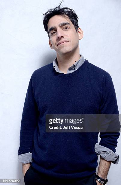 Filmmaker Zal Batmanglij poses for a portrait during the 2013 Sundance Film Festival at the WireImage Portrait Studio at Village At The Lift on...