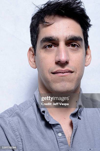 Filmmaker Zal Batmanglij poses for a portrait during the 2013 Sundance Film Festival at the WireImage Portrait Studio at Village At The Lift on...