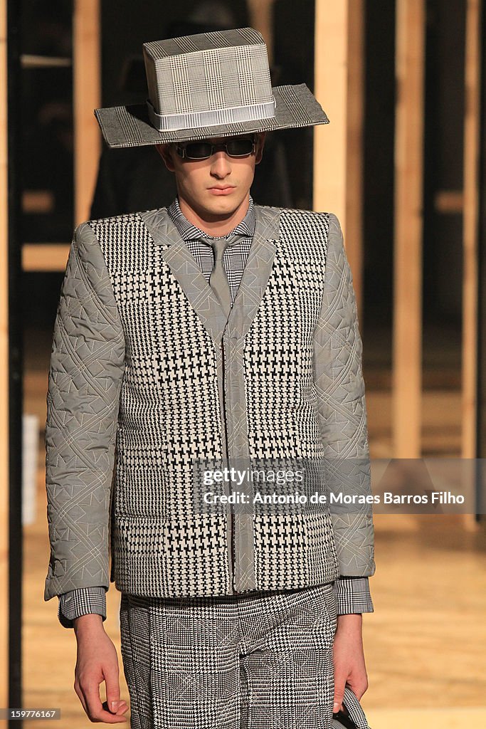 Thom Browne: Runway - Paris Fashion Week Menswear Autumn/Winter 2013