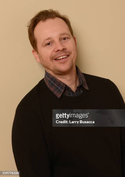 Actor Joshua Harto poses for a portrait during the 2013 Sundance Film Festival at the Getty Images Portrait Studio at Village at the Lift on January...