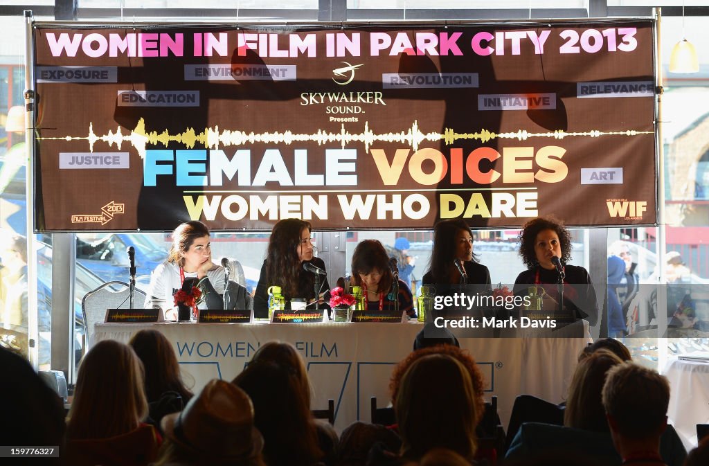 Women In Film's Sundance Filmmakers Panel Presented By Skywalker Sound - 2013 Park City