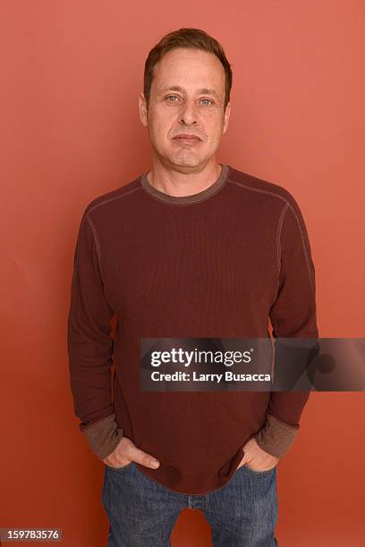 Actor Richmond Arquette poses for a portrait during the 2013 Sundance Film Festival at the Getty Images Portrait Studio at Village at the Lift on...