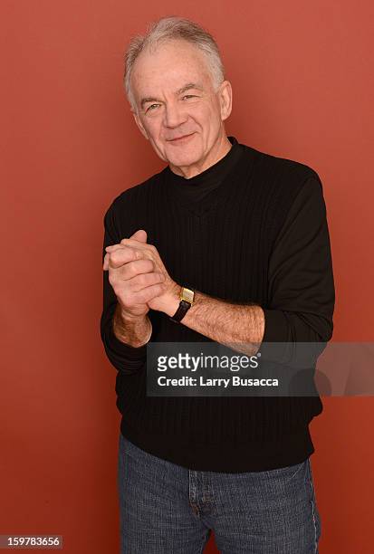 Actor Paul Eenhoorn poses for a portrait during the 2013 Sundance Film Festival at the Getty Images Portrait Studio at Village at the Lift on January...