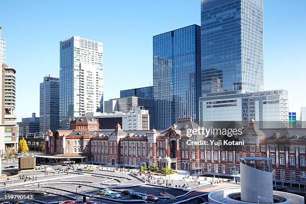 tokyo station - tokyo station stock pictures, royalty-free photos & images