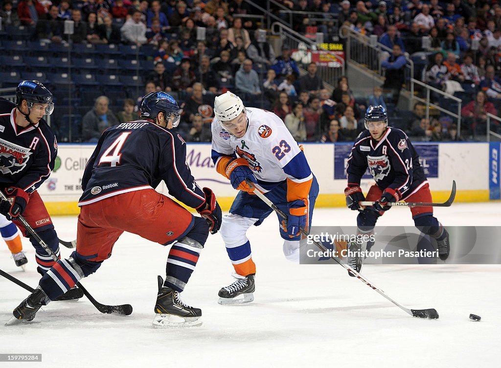 Springfield Falcons v Bridgeport Sound Tigers