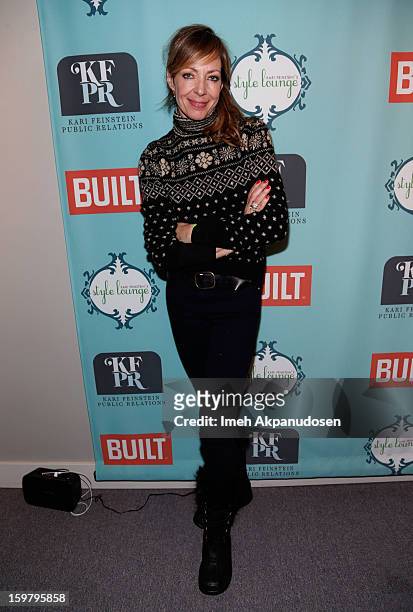 Actress Allison Janney attends Day 3 of the Kari Feinstein Style Lounge on January 20, 2013 in Park City, Utah.