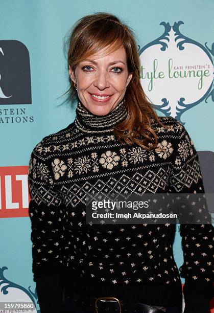 Actress Allison Janney attends Day 3 of the Kari Feinstein Style Lounge on January 20, 2013 in Park City, Utah.