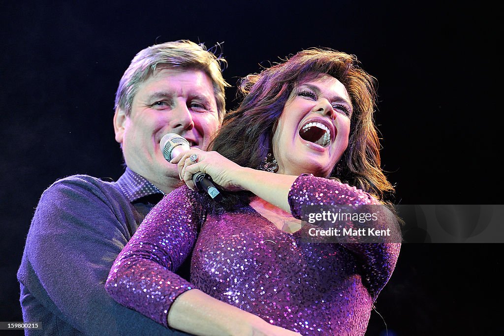 Donny & Marie Osmond Perform At The 02 Arena