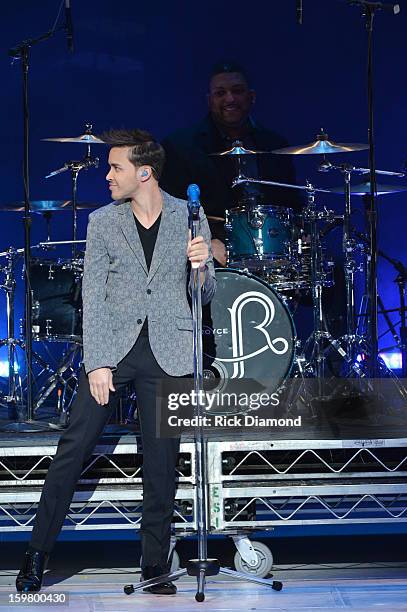 Singer-songwriter Prince Royce performs at Latino Inaugural 2013: In Performance at Kennedy Center at The Kennedy Center on January 20, 2013 in...