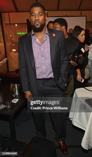 David Banner attends the "LUV" screening at Frank Ski's on January 11, 2013 in Atlanta, Georgia.