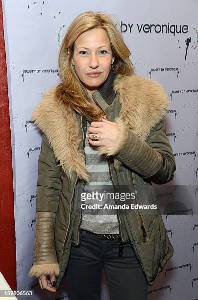 Actress Joey Lauren Adams attends Day 3 of the Kari Feinstein Style Lounge on January 20, 2013 in Park City, Utah.