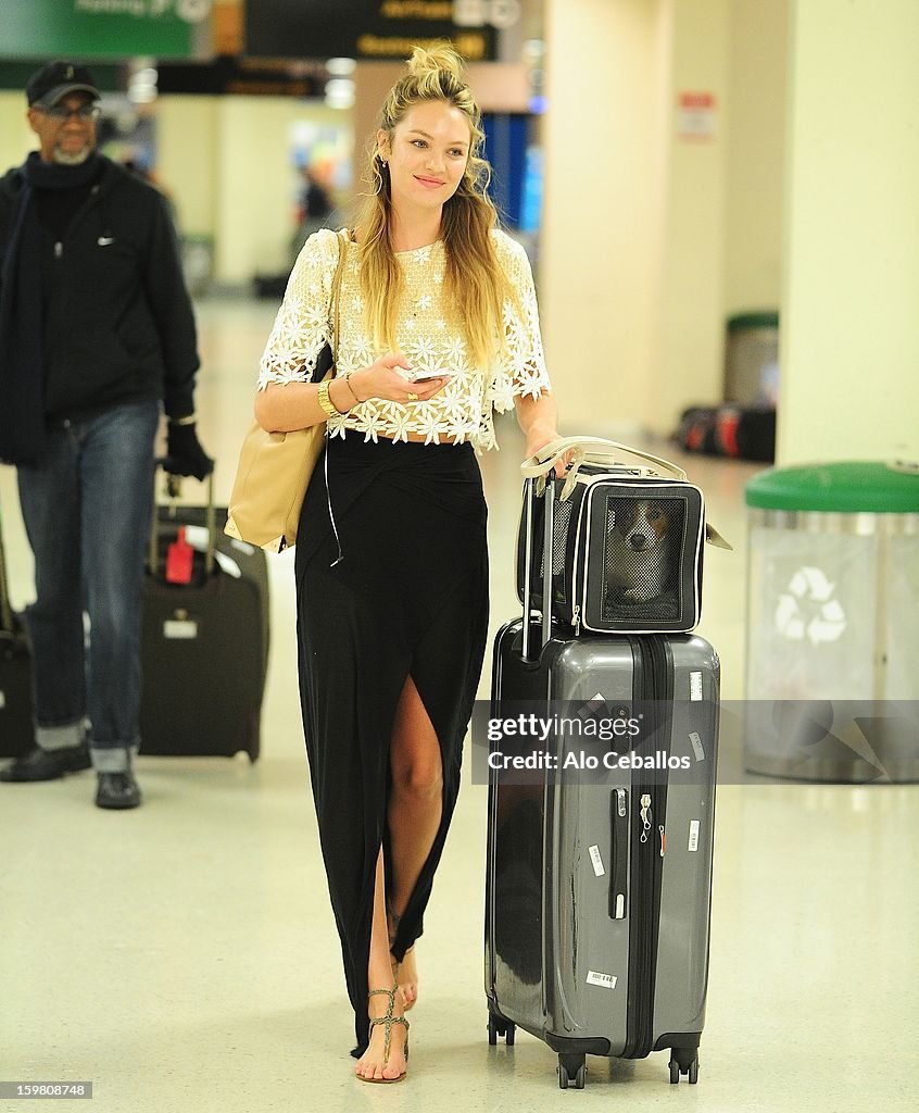 Celebrity Sightings In New York City - January 20, 2013