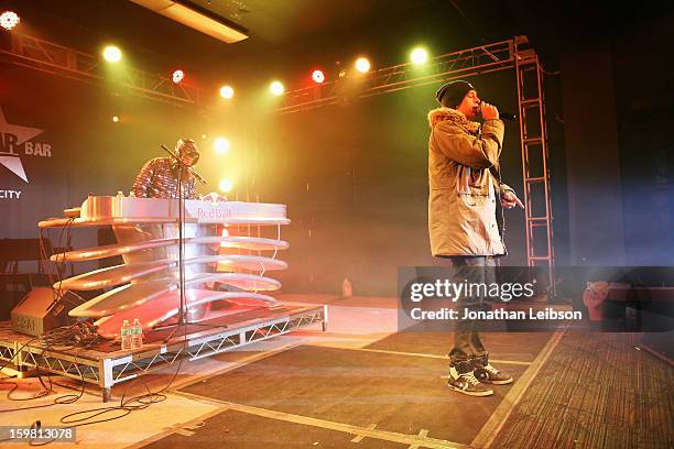 Recording Artist Matisyahu performs onstage at Star Bar on January 20, 2013 in Park City, Utah.