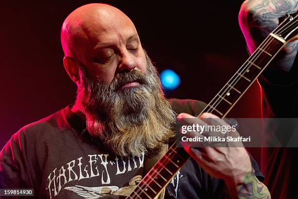 Guitarist Kirk Windstein of Down at Regency Ballroom on January 20, 2013 in San Francisco, California.