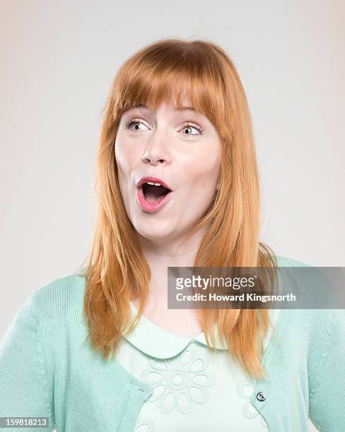 twisted faces - woman with mouth open stock pictures, royalty-free photos & images