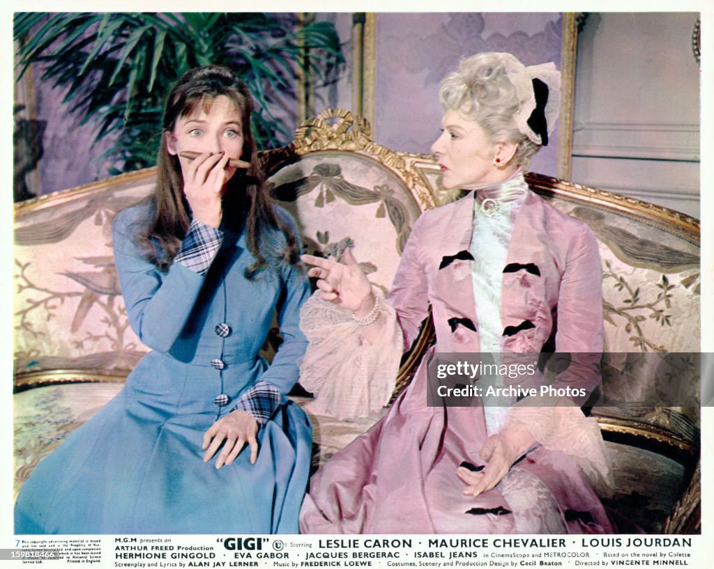 Leslie Caron And Isabel Jeans In 'Gigi'