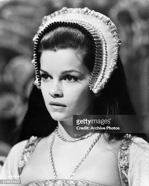 Geneviève Bujold in a scene from the film 'Anne Of The Thousand Days', 1969.