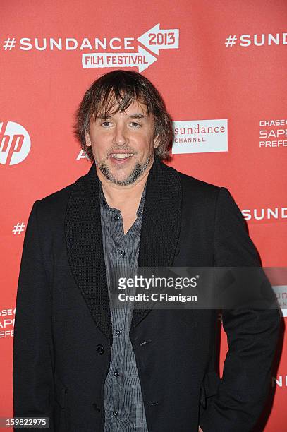 Director Richard Linklater attends the 'Before Midnight' premiere at Eccles Center Theatre during the 2013 Sundance Film Festival on January 20, 2013...